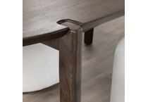 rich brown natural wood grain dinettes   