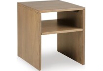 rich brown occasional tables   
