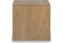 rich brown occasional tables   