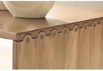 rich brown occasional tables   