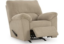 sand fabric recliners   