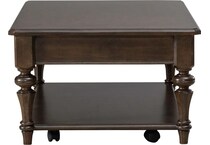 satin cherry occasional tables   