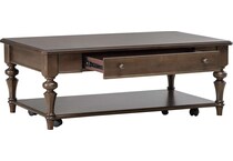 satin cherry occasional tables   