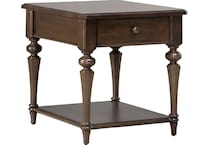 satin cherry occasional tables   