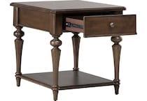 satin cherry occasional tables   