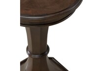 satin cherry occasional tables   