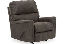 smoke fabric recliners   