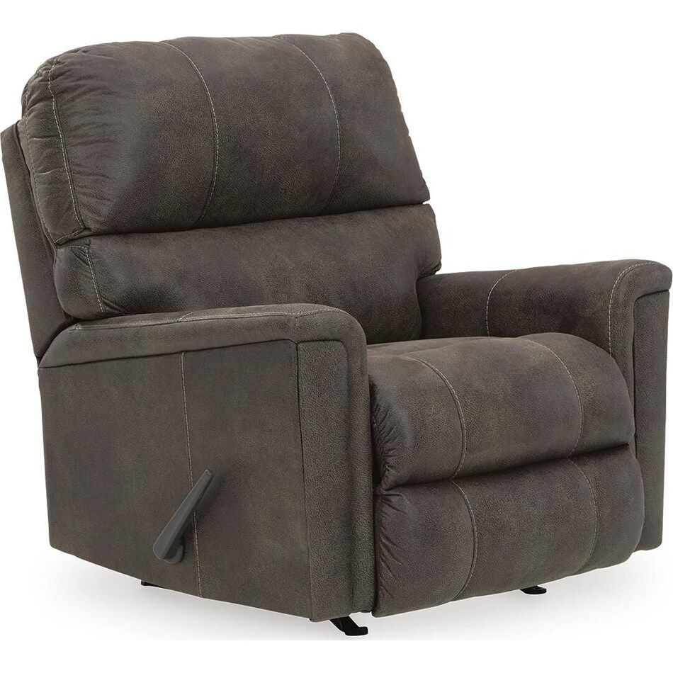 smoke fabric recliners   
