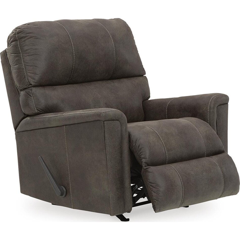smoke fabric recliners   