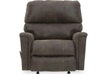 smoke fabric recliners   