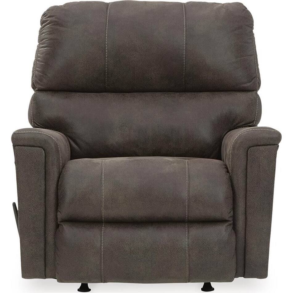 smoke fabric recliners   