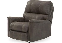 smoke fabric recliners   