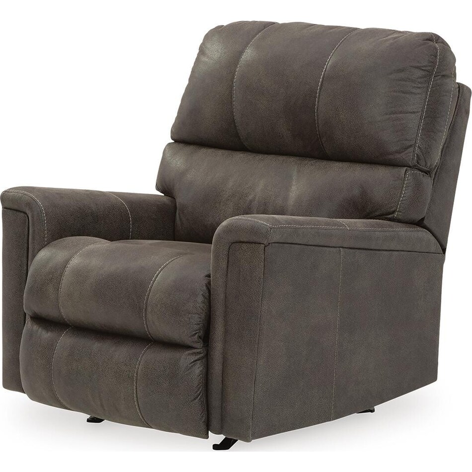 smoke fabric recliners   