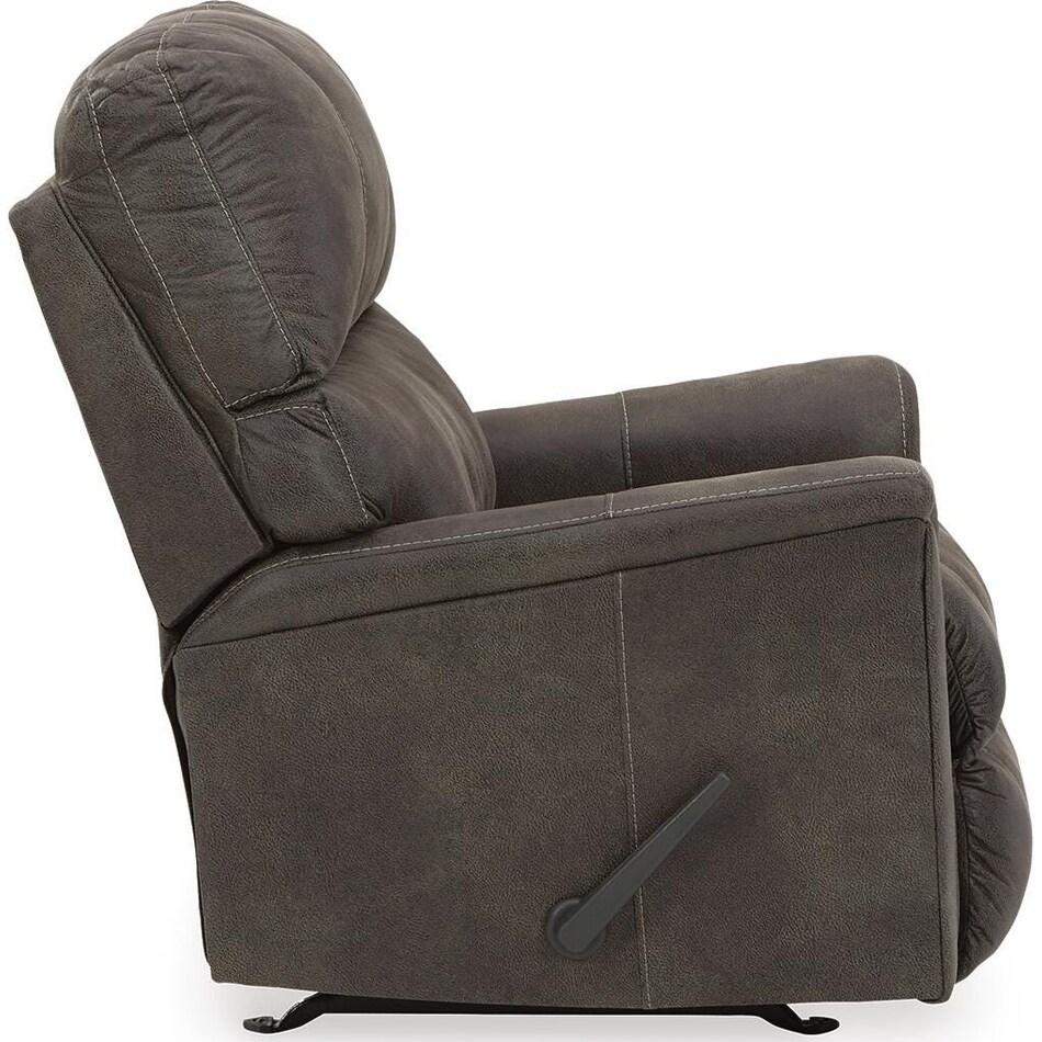 smoke fabric recliners   
