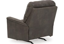 smoke fabric recliners   