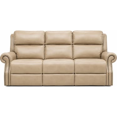Power Reclining Leather Sofa