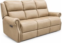tan leather upholstery   