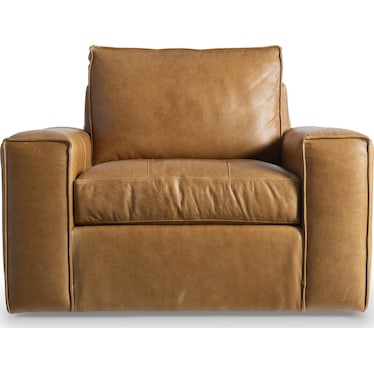 Nest Leather Swivel Chair