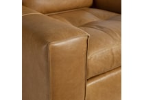 tan leather upholstery   