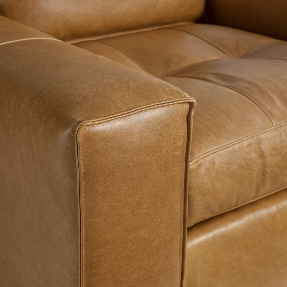 tan leather upholstery   