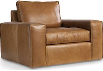 tan leather upholstery   