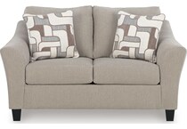 taupe fabric living room groups   