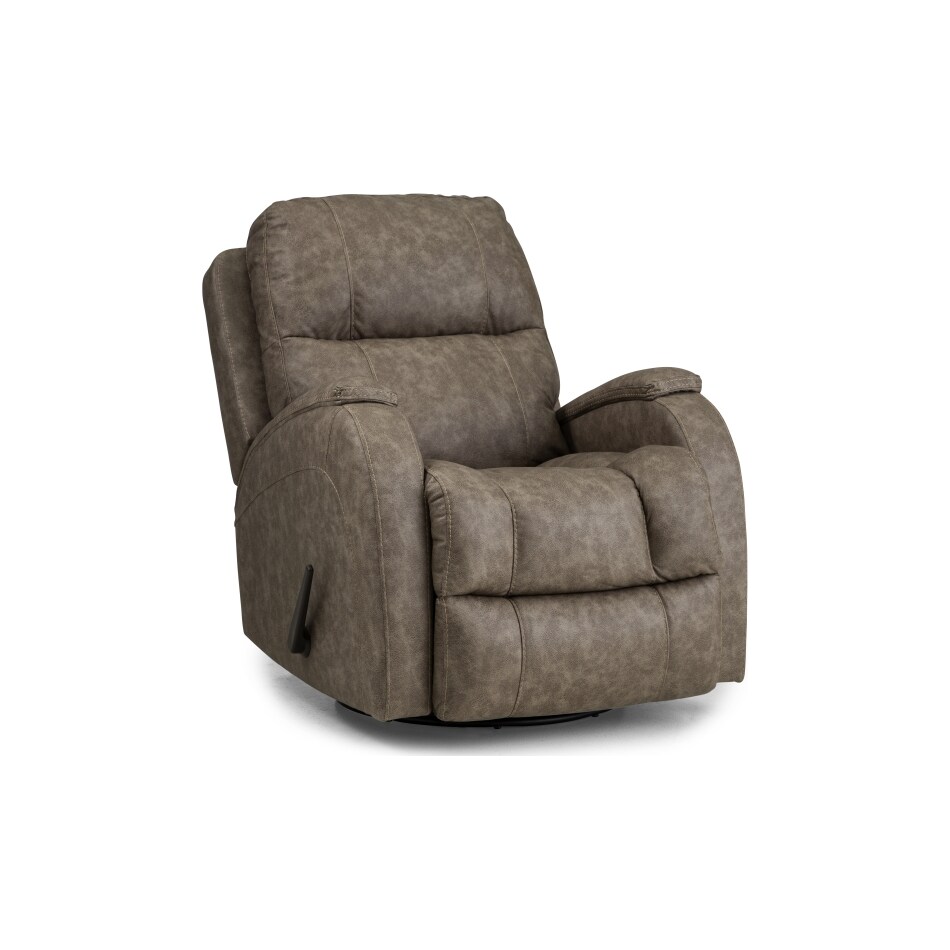 taupe fabric recliners   