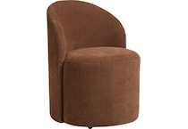 textured rust fabric color: red dinettes   