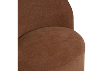 textured rust fabric color: red dinettes   