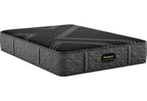 top color: black side color: black accent color: gray bedding   