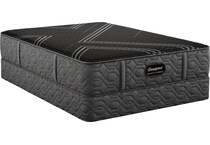 top color: black side color: black accent color: gray bedding   