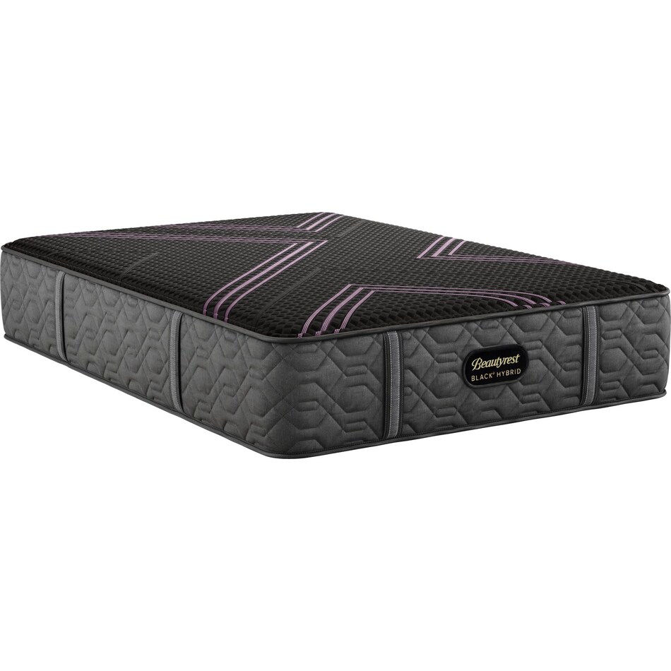 top color: black side color: black accent color: purple bedding   