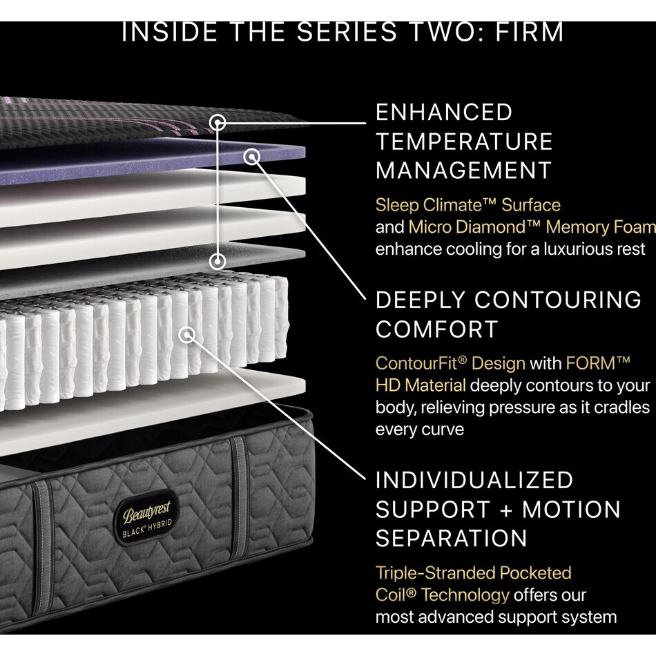 top color: black side color: black accent color: purple bedding   