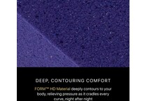 top color: black side color: black accent color: purple bedding   