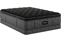 top color: black side color: black accent color: silver bedding   