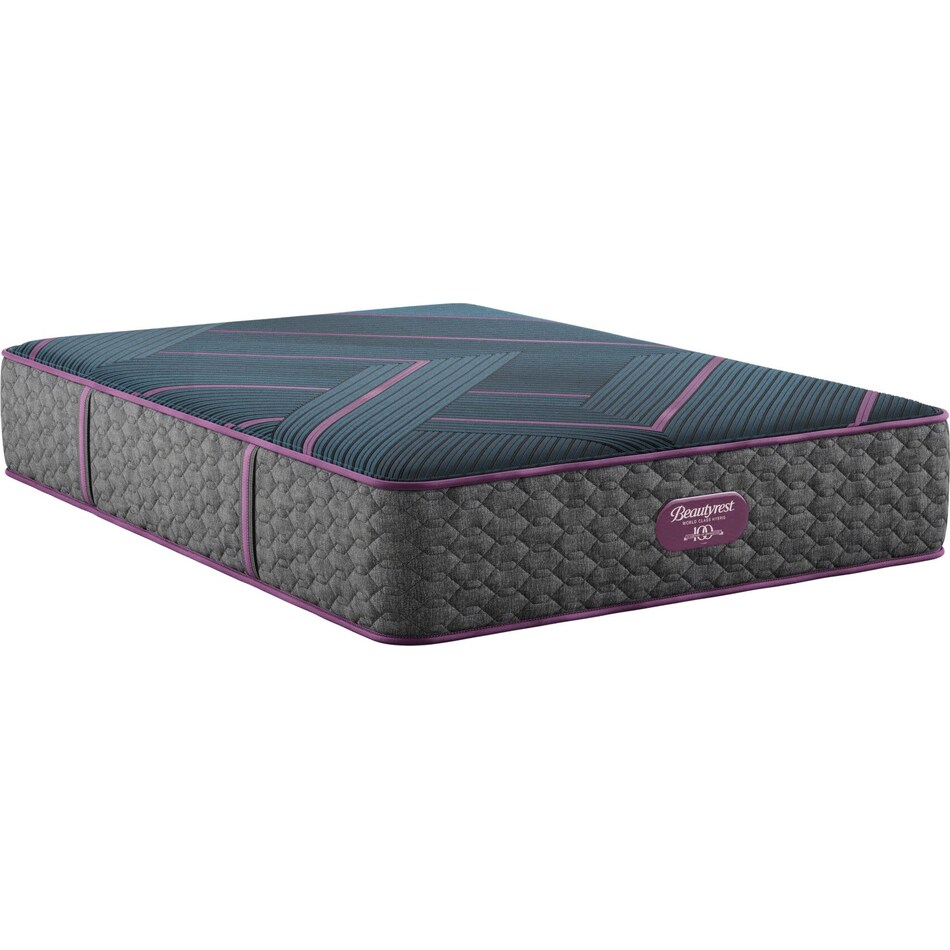 top color: dark blue side color: gray accent color: purple bedding   