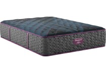top color: gray side color: gray accent color: purple bedding   