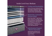 top color: gray side color: gray accent color: silver bedding   
