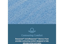 top color: gray side color: gray accent color: teal bedding   