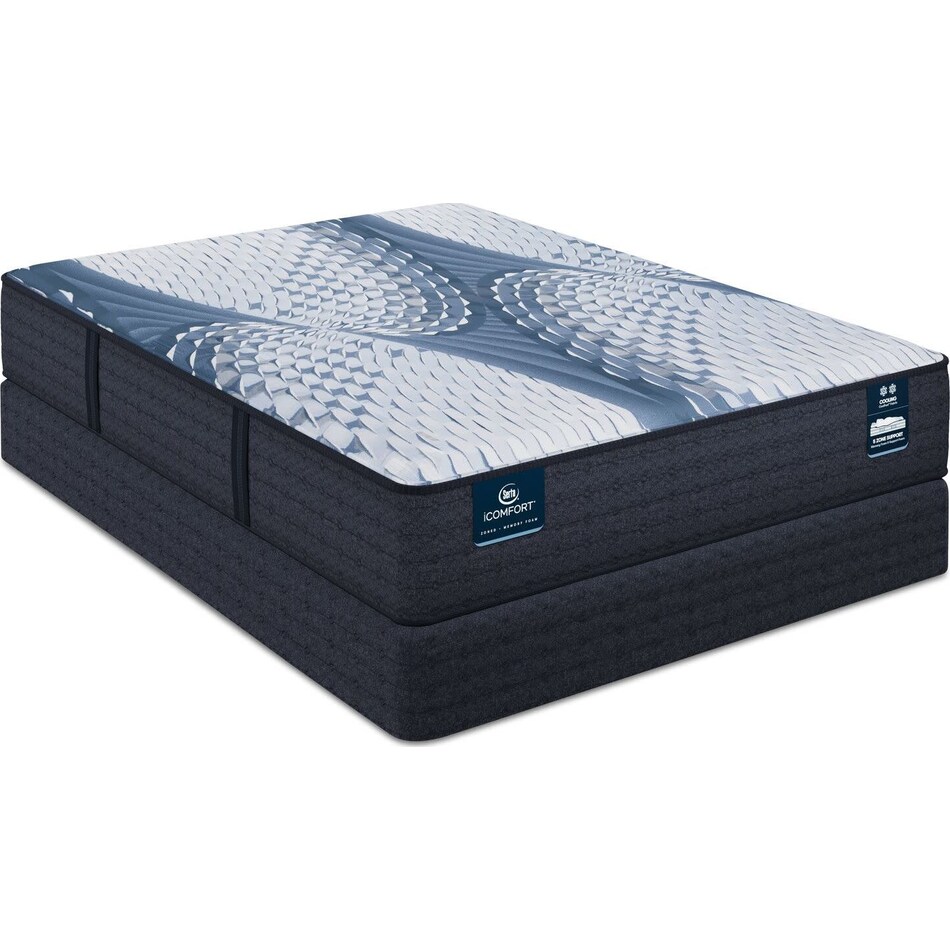 top color: multicolor side color: light blue accent color: dark blue bedding   