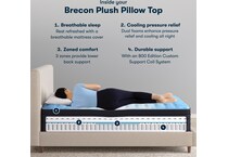 top color: multicolor side color: off white accent color: dark blue bedding   