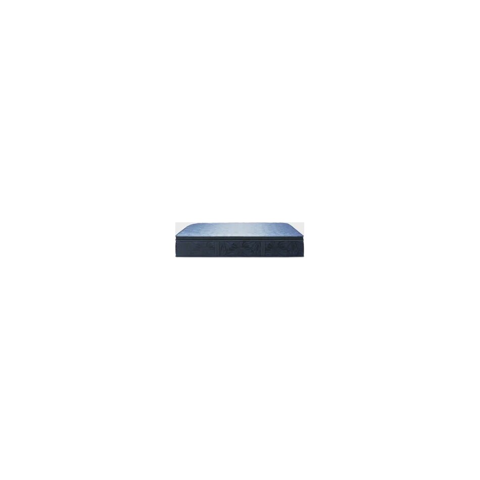 top color: multicolor side color: off white accent color: dark blue bedding   