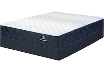 top color: multicolor side color: off white accent color: light blue bedding   
