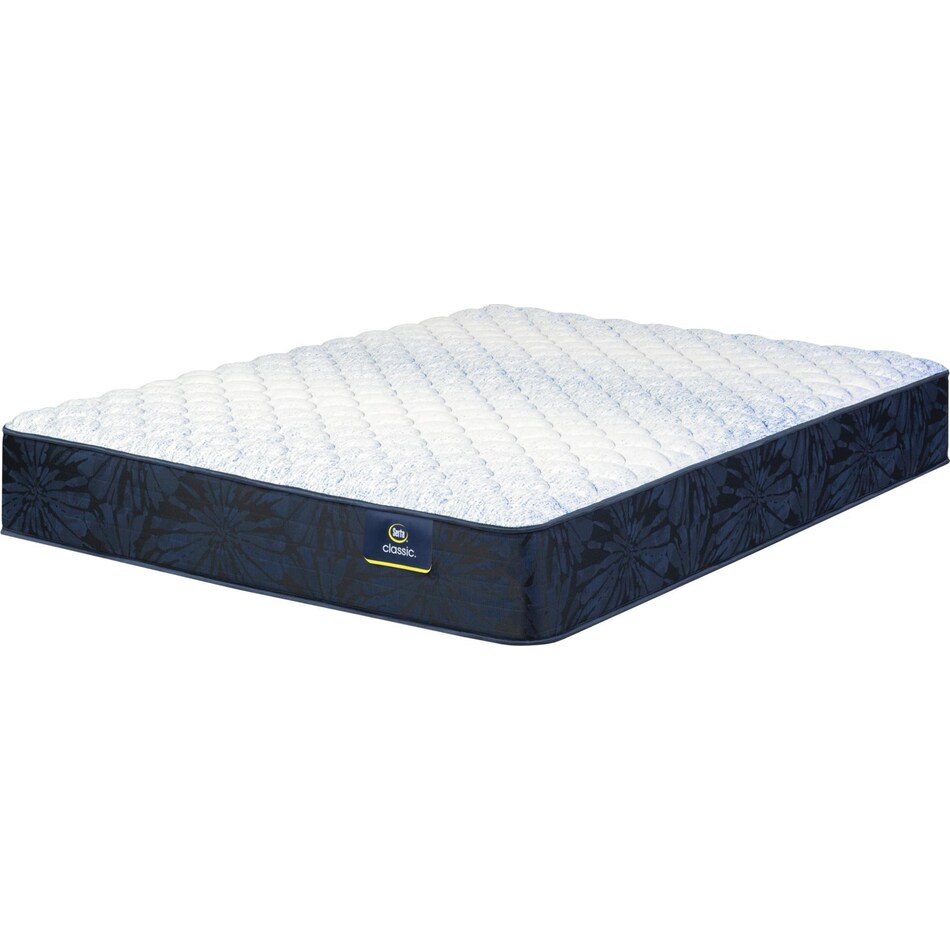 top color: multicolor side color: off white accent color: light blue bedding   