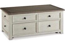 two tone occasional tables   