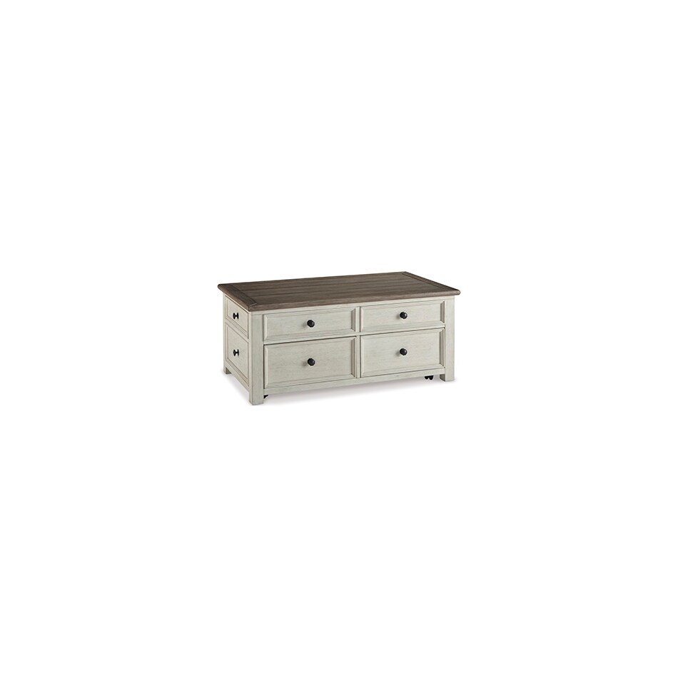 two tone occasional tables   