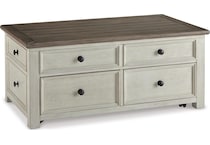 two tone occasional tables   
