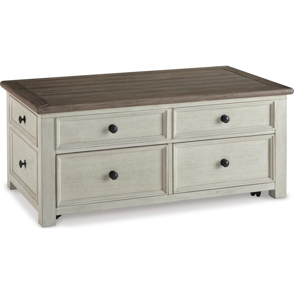 two tone occasional tables   