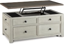 two tone occasional tables   
