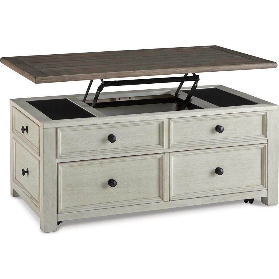 two tone occasional tables   